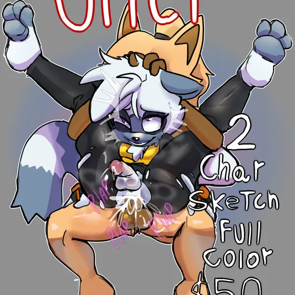 tangle the lemur, whisper the wolf (idw publishing, sega) created by nicole chees