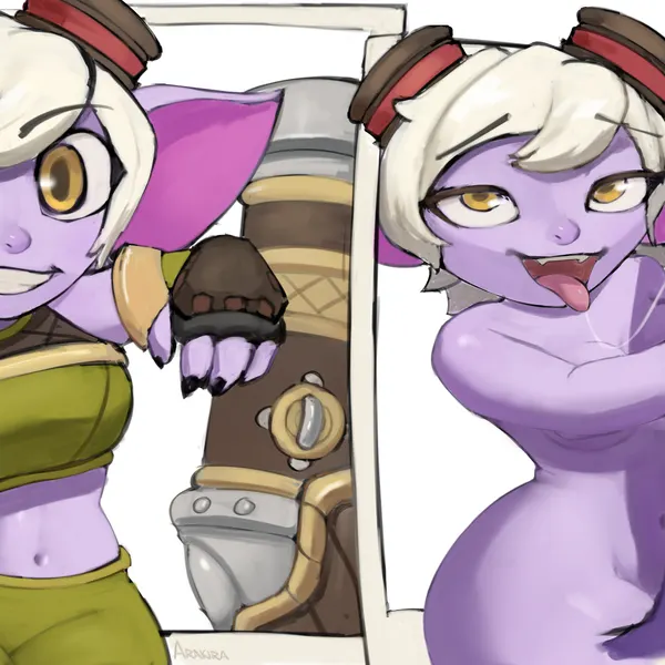 tristana (lol) (league of legends, riot games) created by arakira