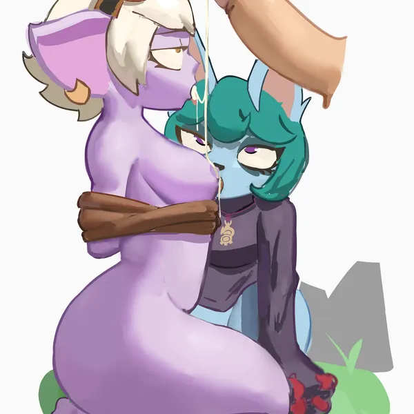 tristana (lol), vex (lol) (league of legends, riot games) created by arakira