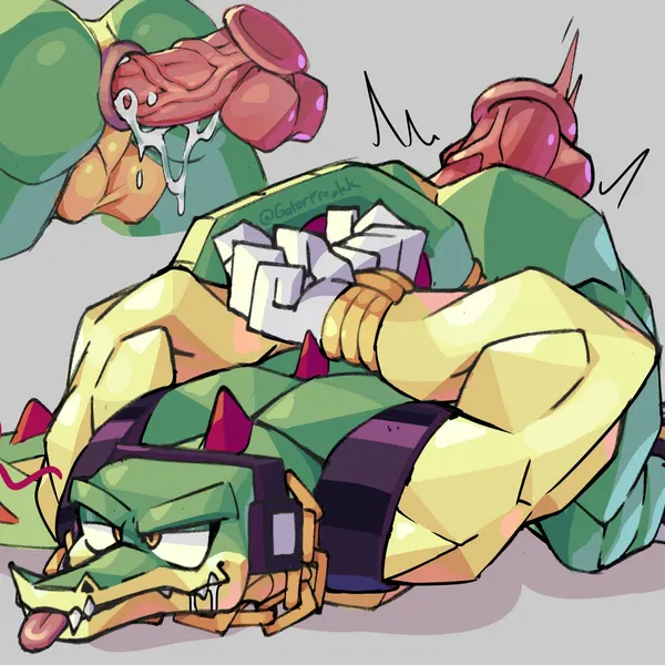 vector the crocodile (sega, sonic the hedgehog (series)) created by gatorfruitt