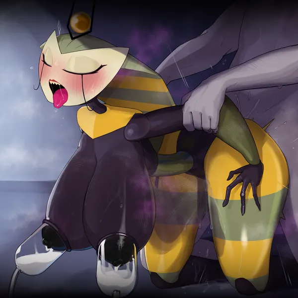 vexus (my life as a teenage robot, nickelodeon) created by mdthetest