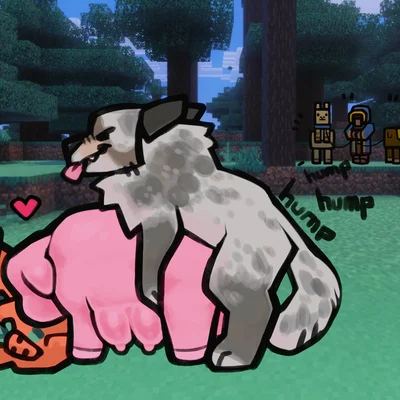 wandering trader (minecraft) (microsoft, minecraft) created by cubewolf64