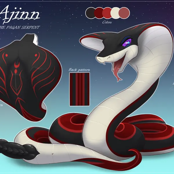ajinn (ghost forger) created by spotty the cheetah