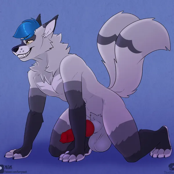 alex fox (foxruntime) created by kwik (artist), thatblackfox