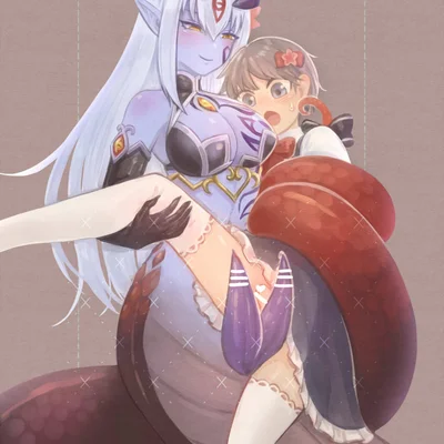 alice (monster girl quest), luka (monster girl quest) (monster girl quest) created by iimia