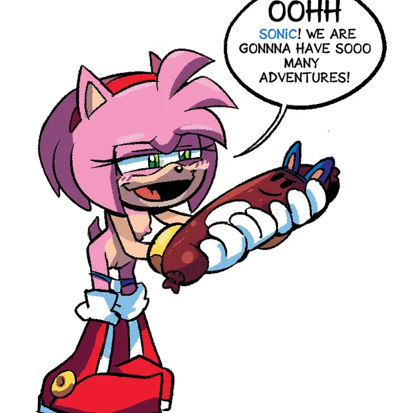 amy rose (sega, sonic the hedgehog (series)) created by kingraam