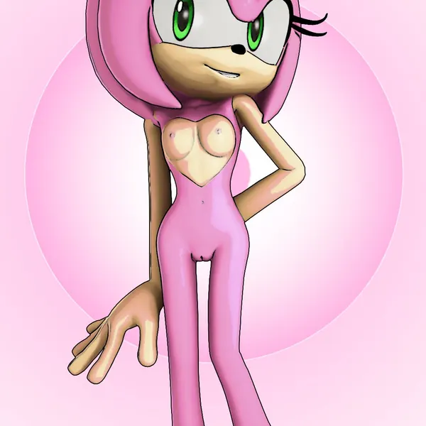 amy rose (sega, sonic the hedgehog (series)) created by rarequinez