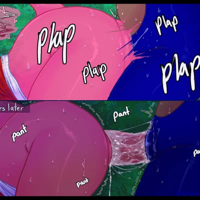 amy rose, sonic the hedgehog (sega, sonic the hedgehog (series)) created by kittiesnkream