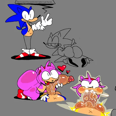 amy rose, sonic the hedgehog, super sonic (sega, sonic the hedgehog (series)) created by superiorfox