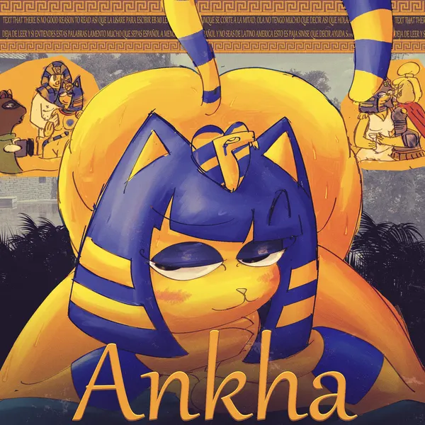 ankha (animal crossing), isabelle (animal crossing), tom nook (animal crossing) (animal crossing, nintendo) created by lefemdoc