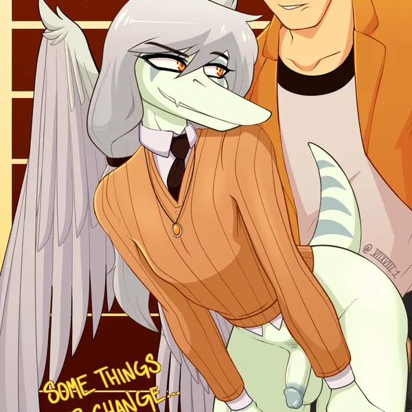 anon (snoot game), fang (gvh) (cavemanon studios, goodbye volcano high) created by seven (artist)