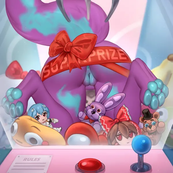 anthro, award, award ribbon, butt
