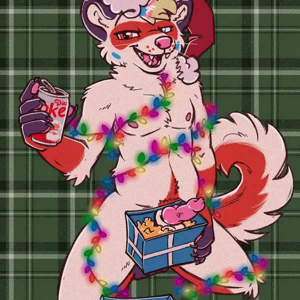 arty redd (christmas, coca-cola) created by littlestfuzz