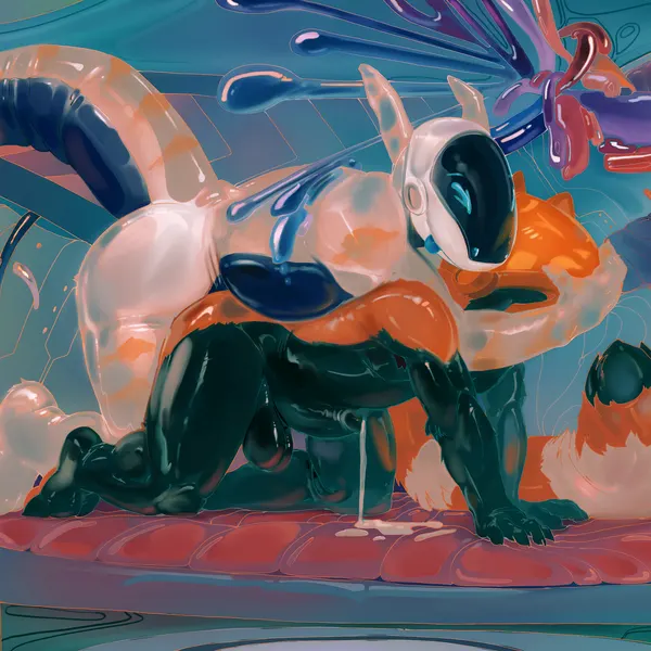 atlas (asiantrashpanda), genesis (asiantrashpanda) created by oselotti