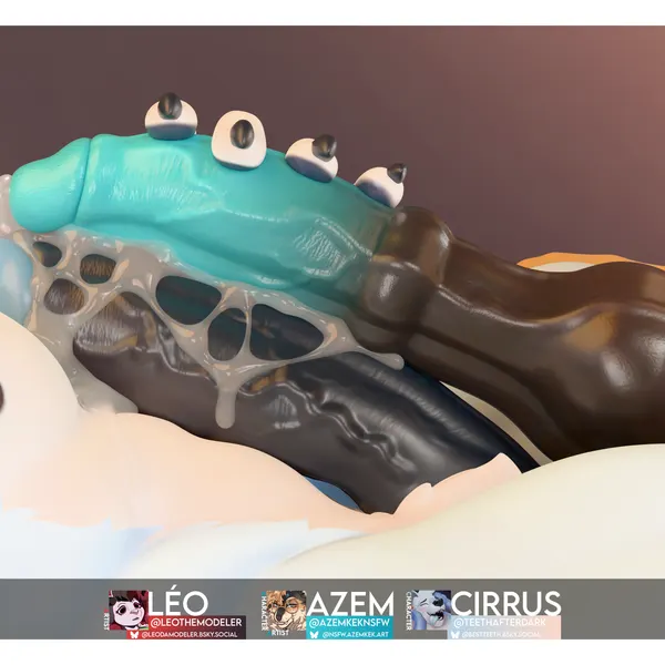 azem (azemkek), cirrus (bestteeth) (mythology) created by azemkek