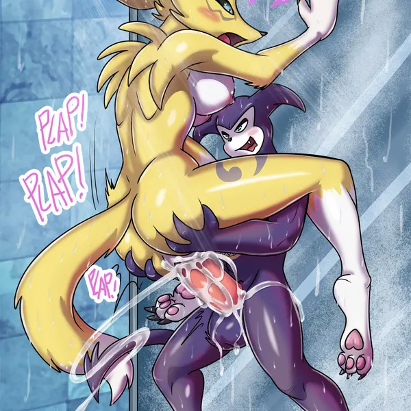 bandai namco, digimon created by mlock