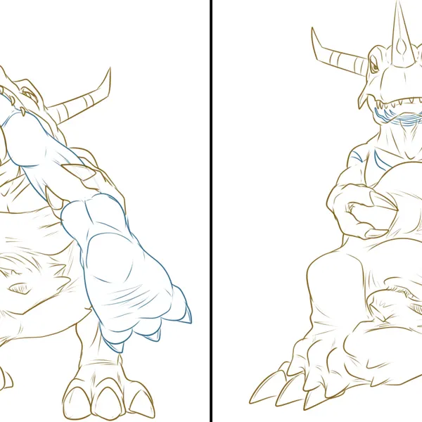 bandai namco, digimon created by samagthrav2