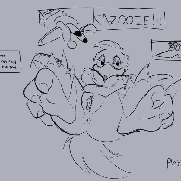 banjo (banjo-kazooie), bottles (banjo-kazooie), kazooie (awooga (meme), banjo-kazooie) created by dominopossum