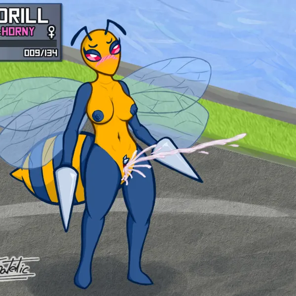 beedrill string shot (meme), nintendo created by matt patetic