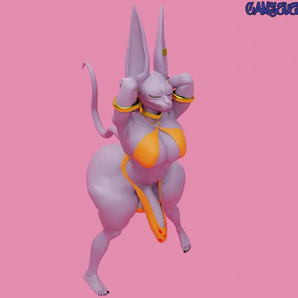 beerus (dragon ball, dragon ball super) created by camseven