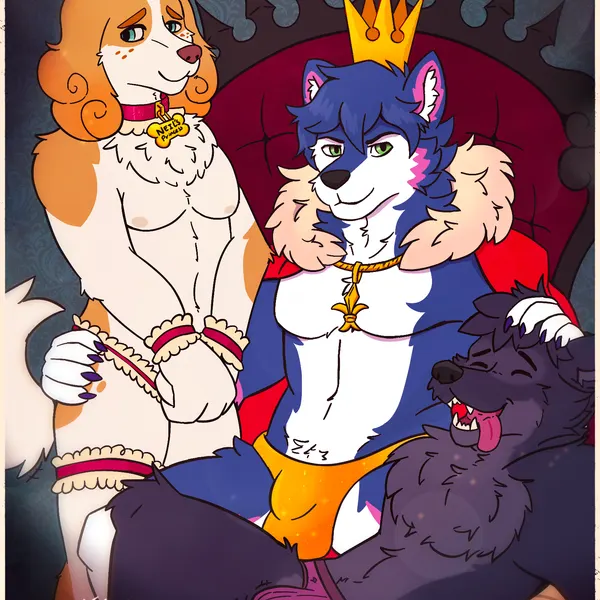 belfort (belfort and lupin), lupin (belfort and lupin), neillen (belfort and lupin) created by mrdarknesswolf