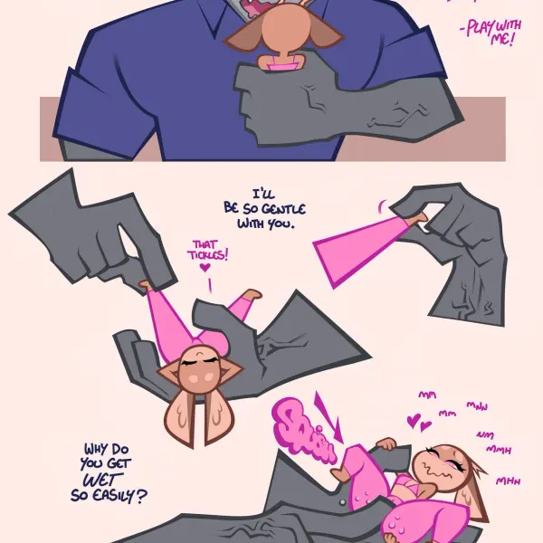 bimbo deer, wolf daddy (fangdangler) created by fangdangler