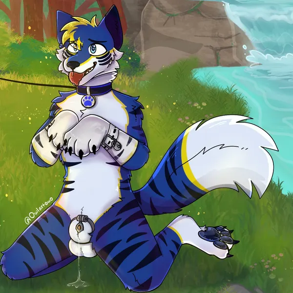 bluefiger created by artywolf