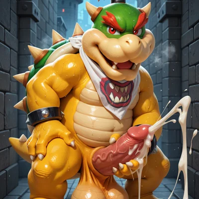 bowser jr. (mario bros, nintendo) created by j00ooe