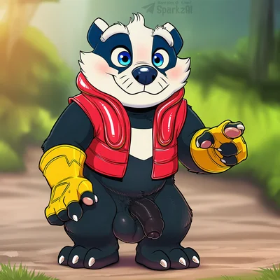 bradley (bradley the badger) (bradley the badger) created by sergalbutt