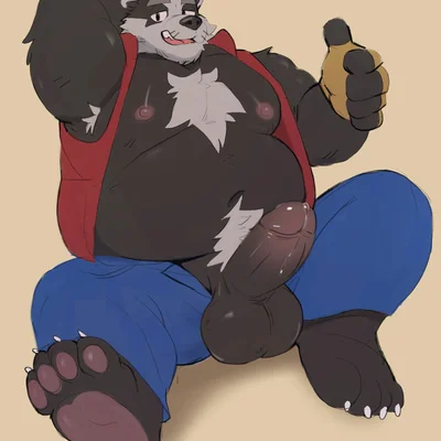 bradley (bradley the badger) (bradley the badger (game)) created by bin (artist)