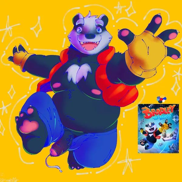 bradley (bradley the badger) (bradley the badger (game)) created by fuyukiik