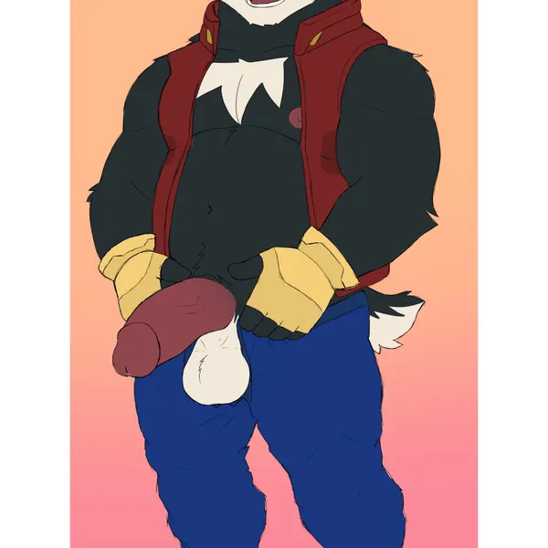 bradley (bradley the badger) (bradley the badger (game)) created by koji xee