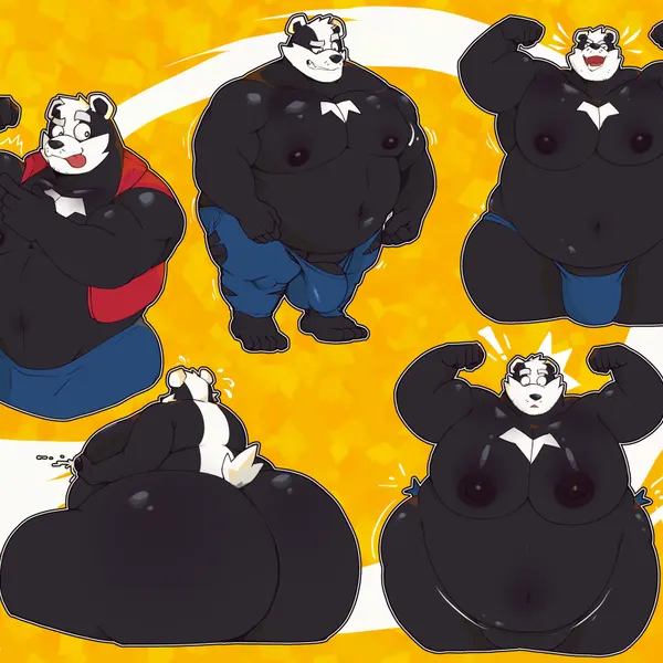 bradley (bradley the badger) (bradley the badger (game)) created by swirlzeez