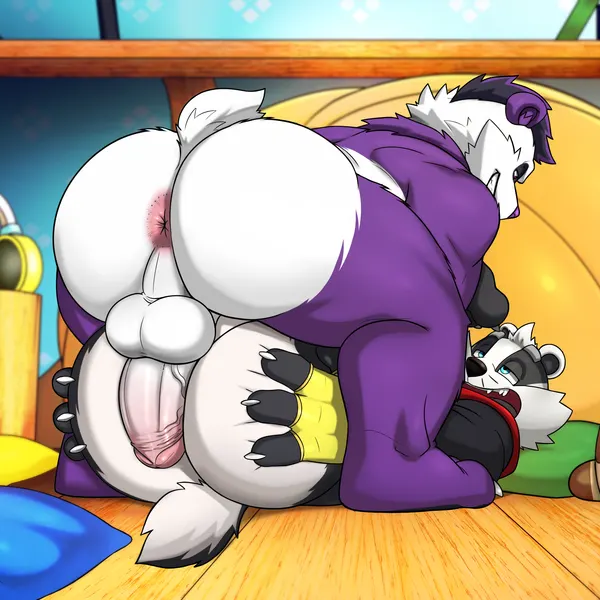 bradley (bradley the badger), panfluff (panfluff) (bradley the badger (game)) created by seyrmo