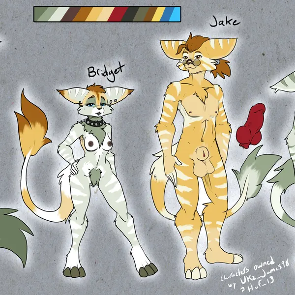 bridget gardiner-turner, dylan gardiner-turner, hamish turner (ukz james97) (ratchet and clank, sony corporation) created by acev