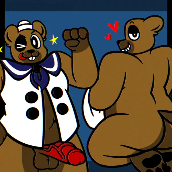 bucky beaver (broadside beach, shipwrecked 64) created by sohornyraccoon