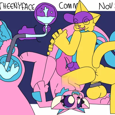 butters (theenyface), luma (anzuneth) (microsoft, ori (series)) created by theenyface