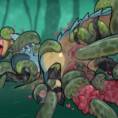 capcom, monster hunter created by luccatoasty