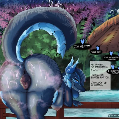 capcom, monster hunter created by pekisart