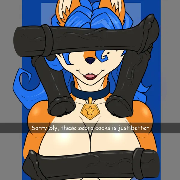 carmelita fox (can't see the haters, sly cooper (series)) created by insane lizard vel