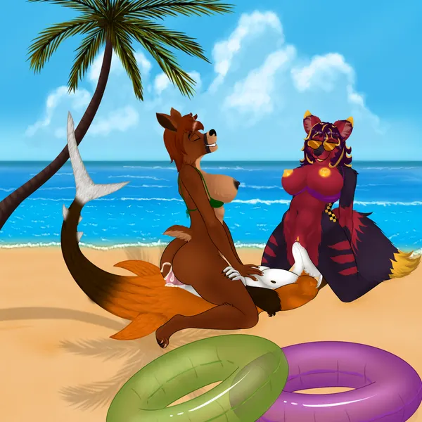 carmen (orimarmael), cassandra valva, werefox (character) created by evilangel art