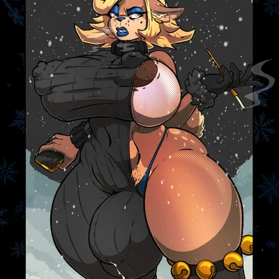 carol holiday (brooklyn sweater, deltarune) created by taharon