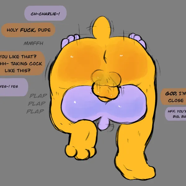 charlie dompler, fan character, ren rene (reanyx3) (adult swim, cartoon network) created by reany, tunafishhhh8