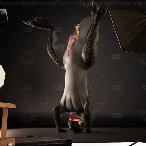 chase (crimsoncreaturecreations), zero (thatman 23) (thatman studio) created by thatman