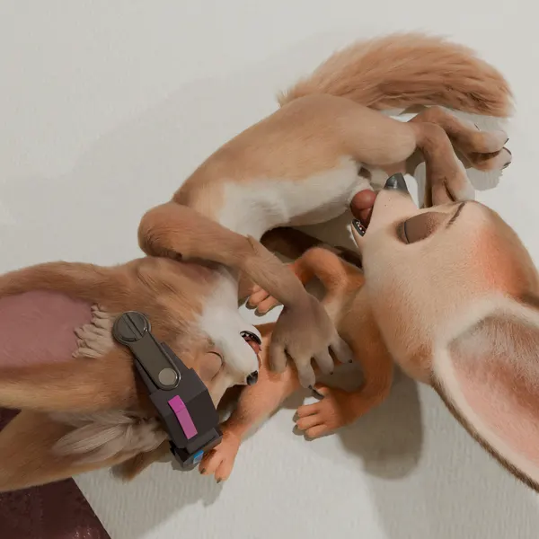 chip (mlbb), finnick (zootopia) (disney, mobile legends) created by rasterraccoon