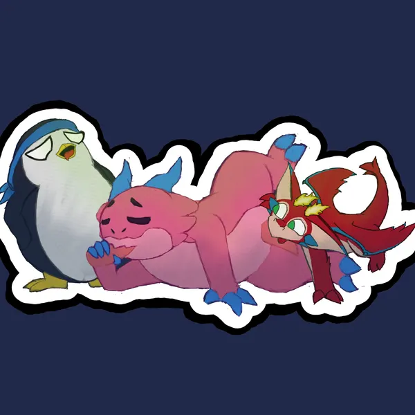 choncc (lol), smolder (lol) (league of legends, mythology) created by sirunfurr