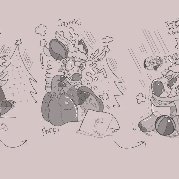 christmas created by faunbrosia