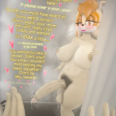 cream the rabbit, vanilla the rabbit (sega, sonic the hedgehog (series)) created by highv0ltage