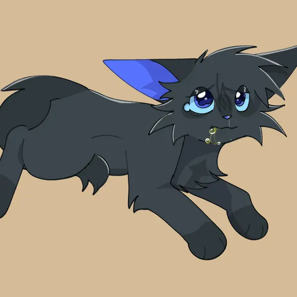 crowfeather (warriors) (warriors (book series)) created by tempestpaw