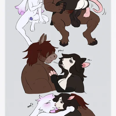 curtis (dorkdonk), pancake (pancake) created by mazmaven